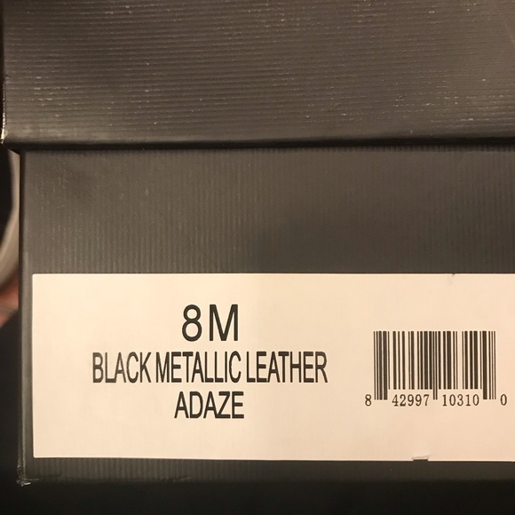 J/Slides nyc brand new sparkle shoes size 8 black - Picture 3 of 3